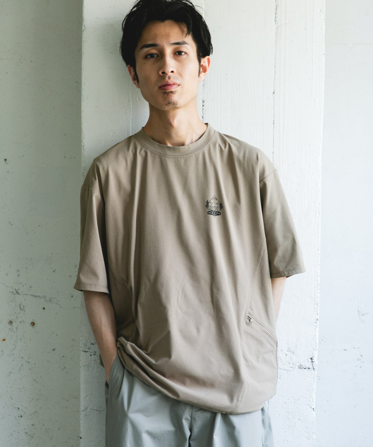 KEEN×DOORS DRY TECH LOGO T-SHIRTS / 機能短袖T恤
