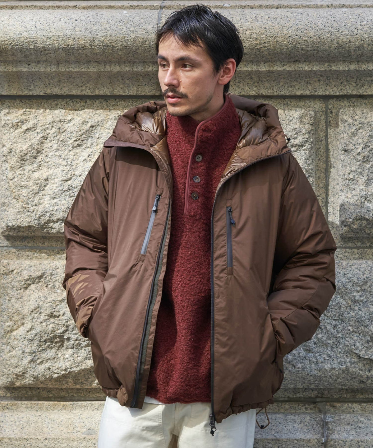 NANGA × DOORS / AURORA-TEX 防水羽絨連帽外套 26AW(日本聯名限定)