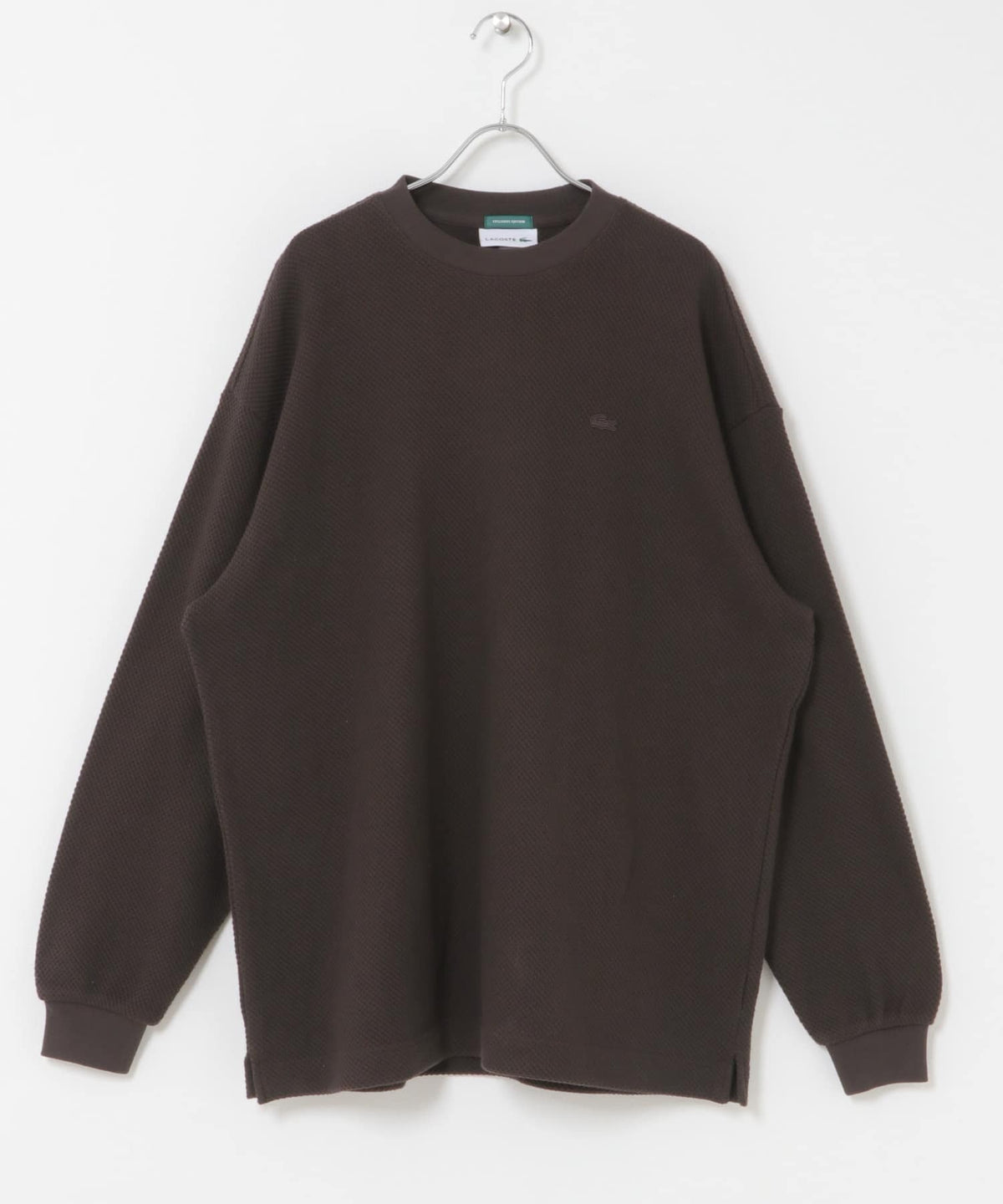 LACOSTE × DOORS / 重磅網眼布長袖T恤(日本聯名限定)
