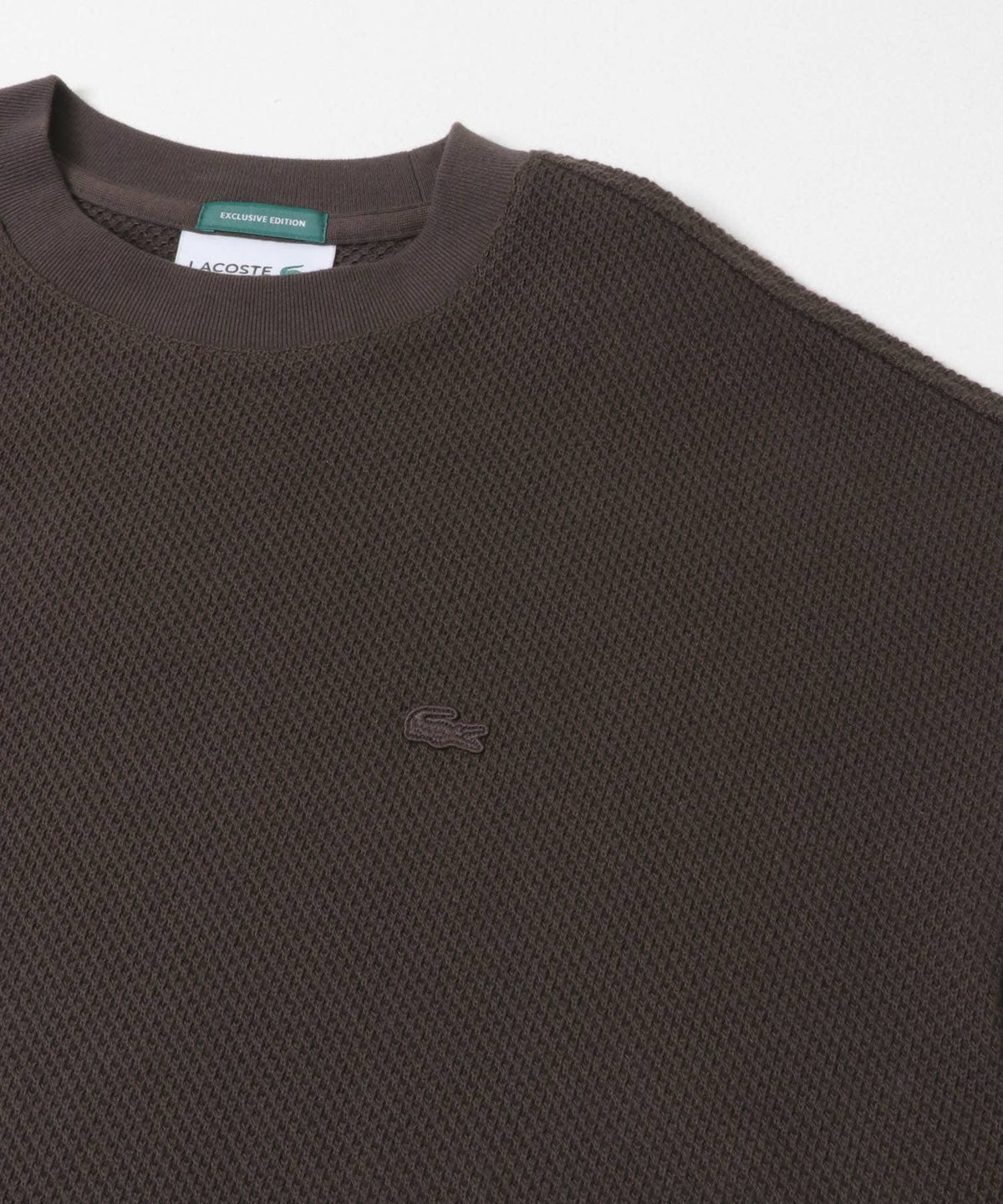 LACOSTE × DOORS / 重磅網眼布長袖T恤(日本聯名限定)