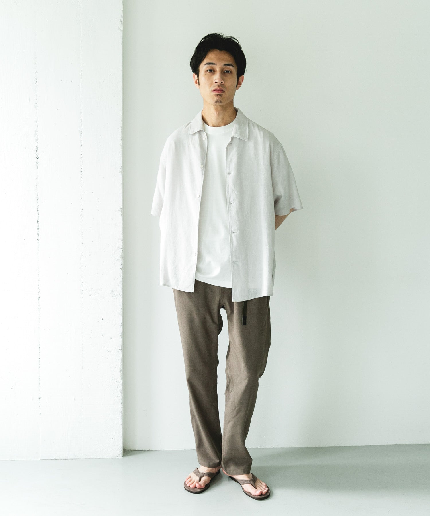 Gramicci for DOORS Linen Like Trouser / 別注亞麻感錐形長褲