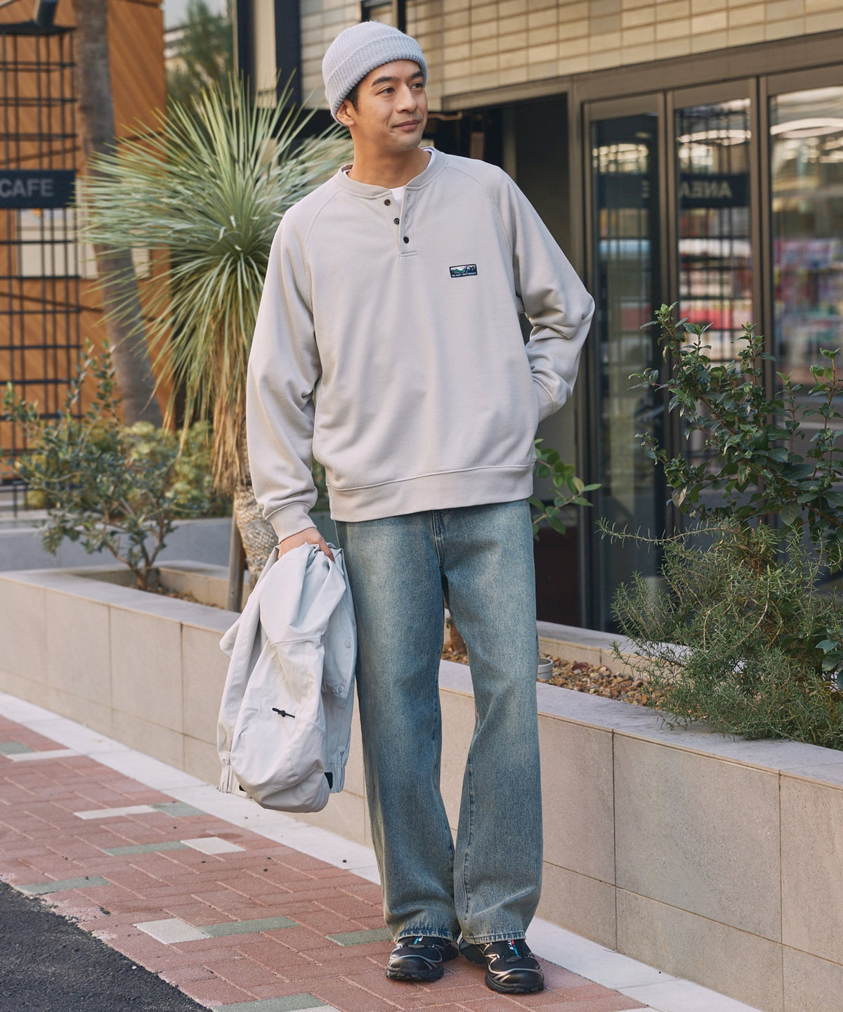 THE CRAFT CREW PRODUCTS / 11oz 厚磅 速乾 亨利領衫