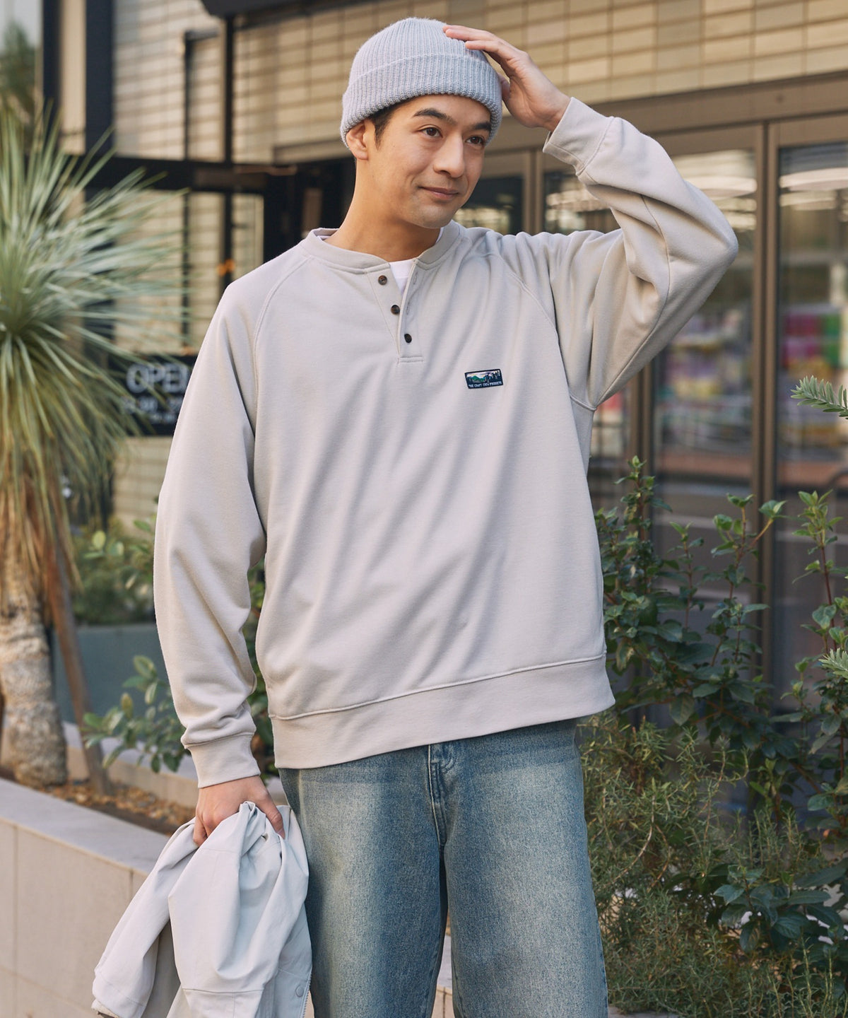 THE CRAFT CREW PRODUCTS / 11oz 厚磅 速乾 亨利領衫