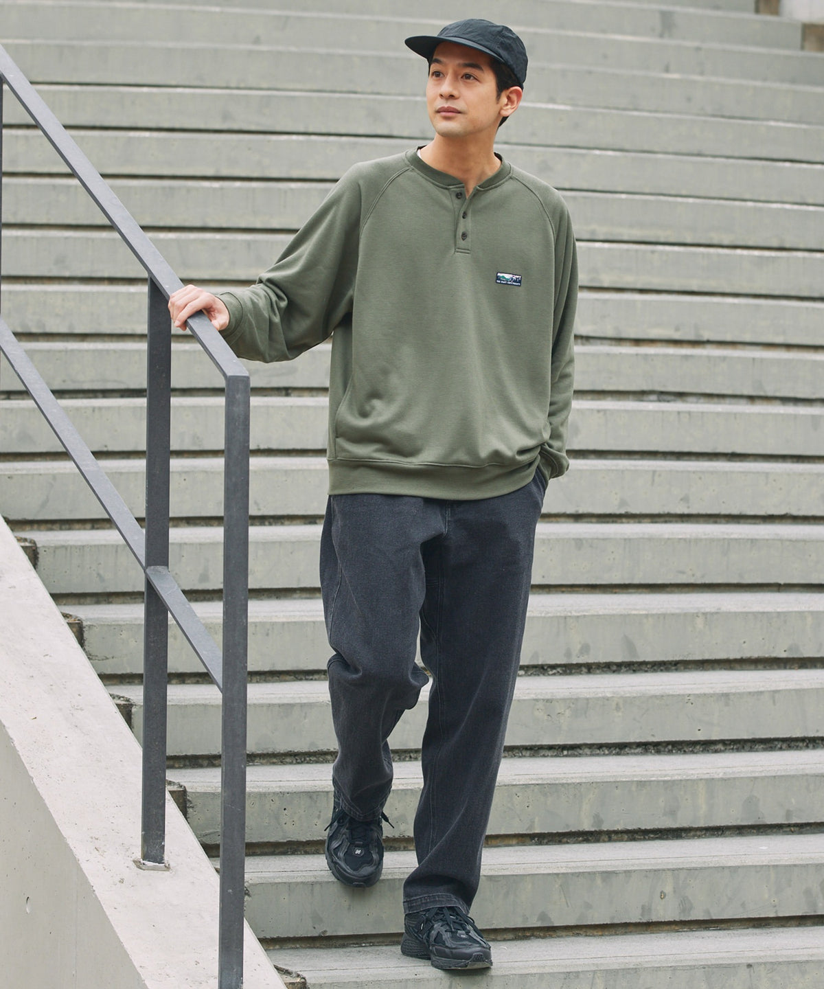 THE CRAFT CREW PRODUCTS / 11oz 厚磅 速乾 亨利領衫