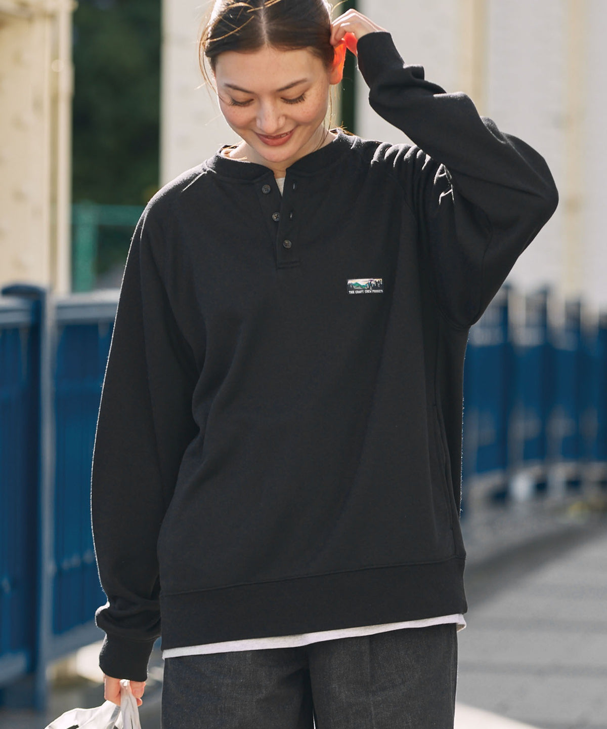 THE CRAFT CREW PRODUCTS / 11oz 厚磅 速乾 亨利領衫