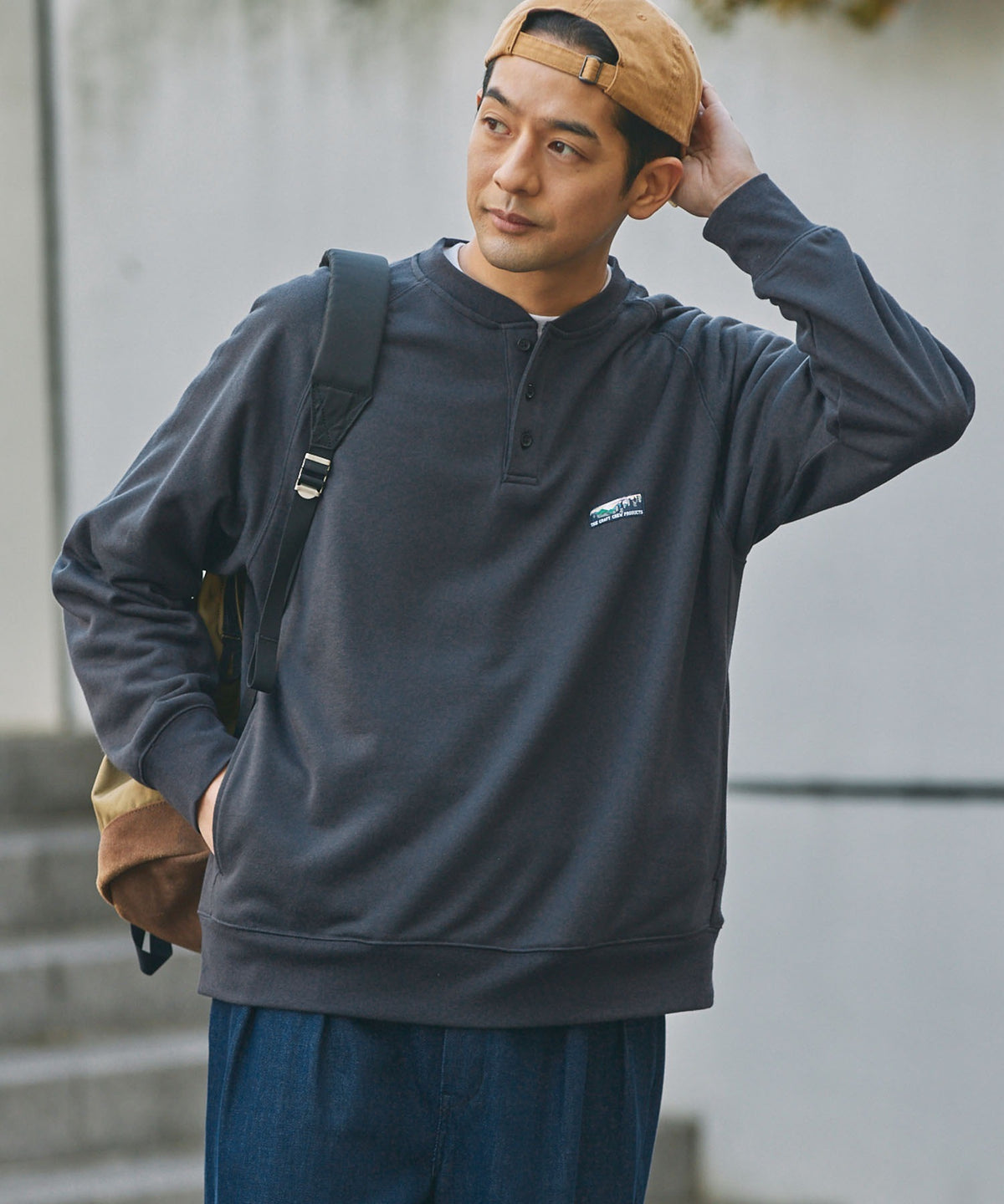 THE CRAFT CREW PRODUCTS / 11oz 厚磅 速乾 亨利領衫