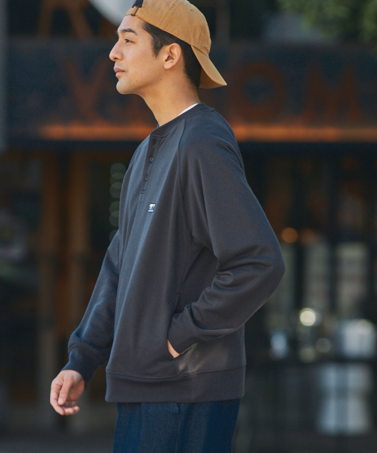 THE CRAFT CREW PRODUCTS / 11oz 厚磅 速乾 亨利領衫