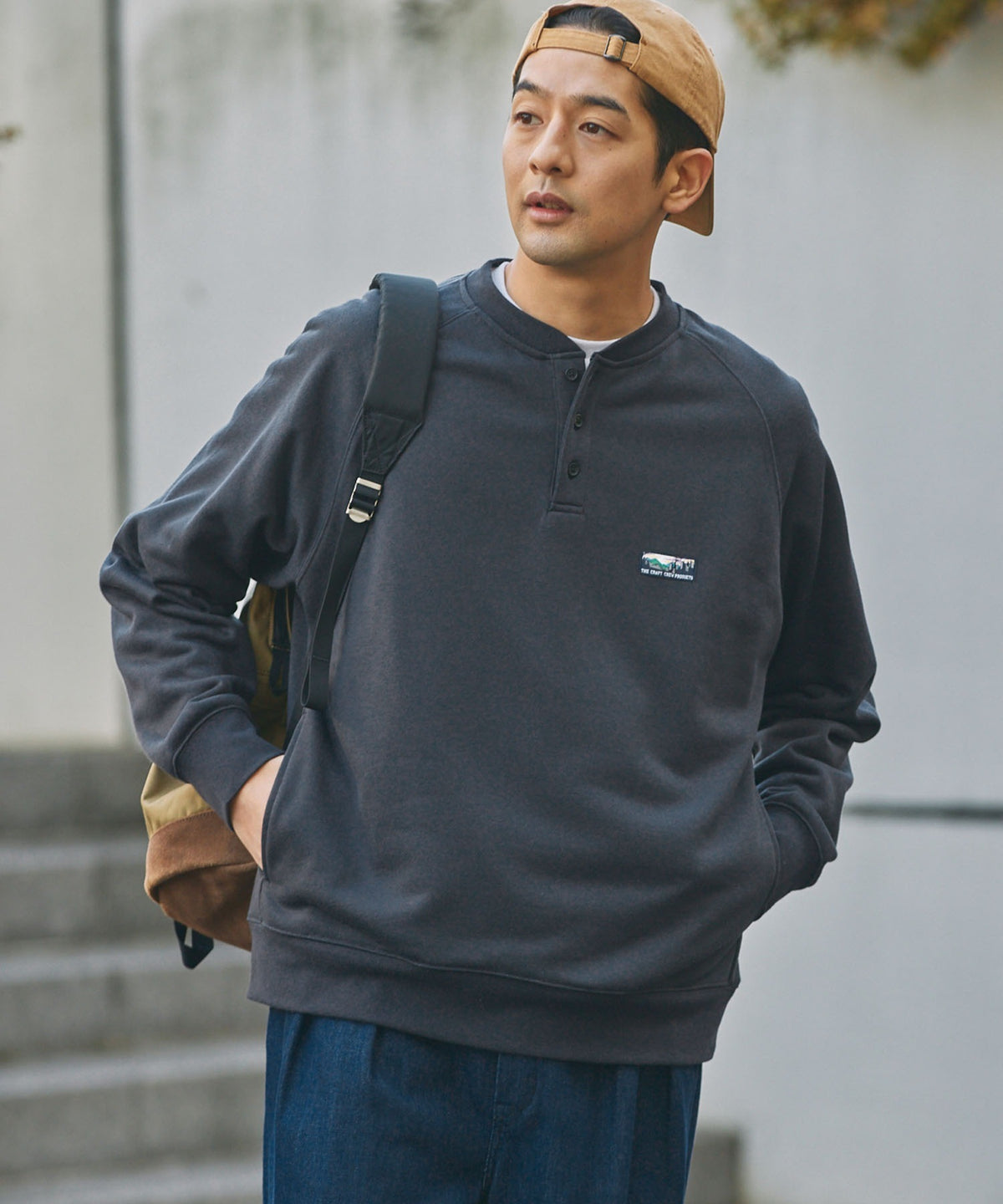 THE CRAFT CREW PRODUCTS / 11oz 厚磅 速乾 亨利領衫