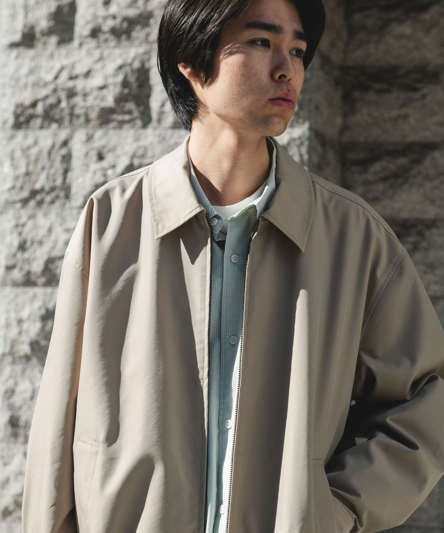 URBAN RESEARCH / 下擺鬆緊 短版外套