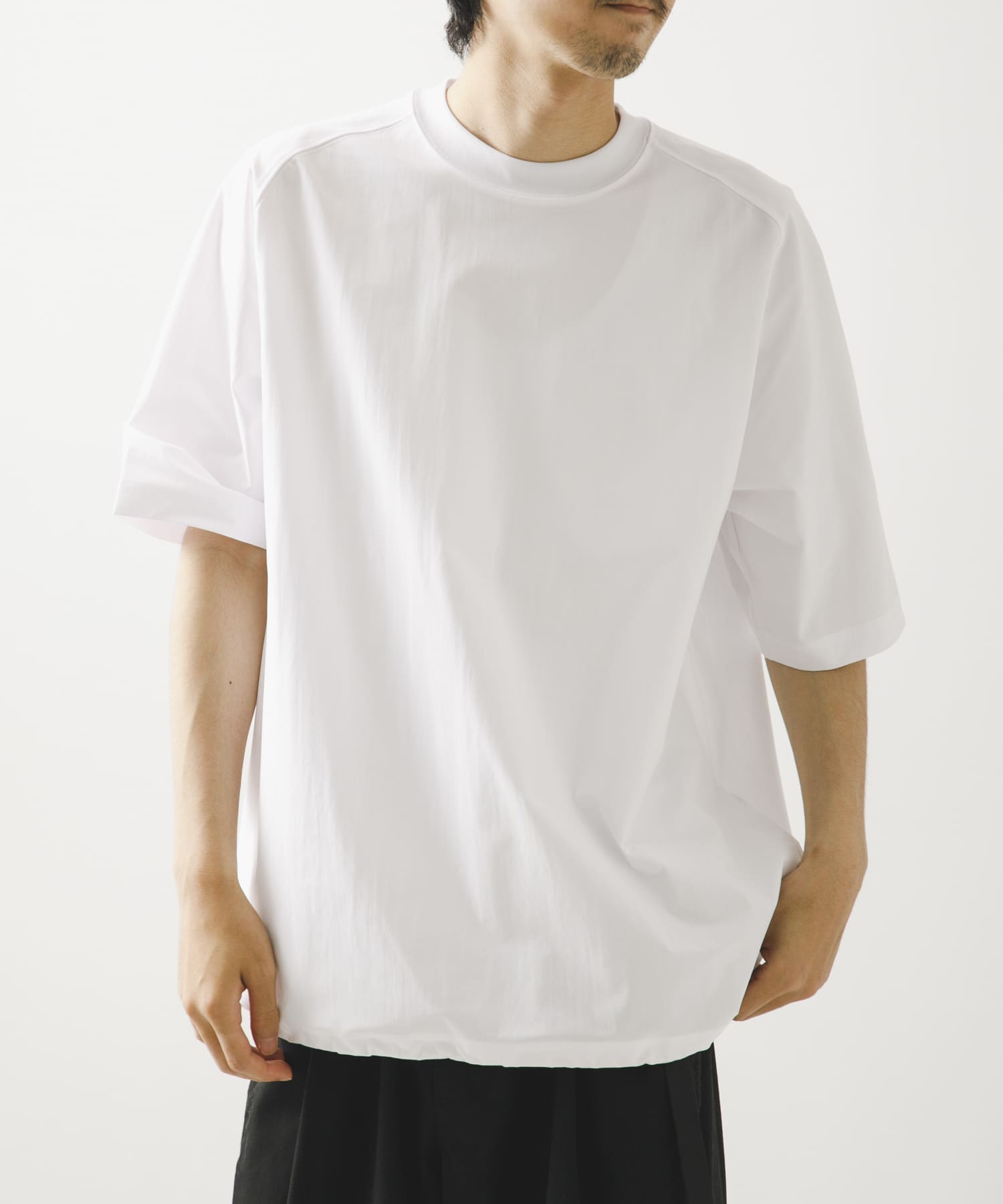 DAIWA PIER39 TECH LIGHTWEIGHT S/S TEE / 彈力 涼感 下擺抽繩 短袖T恤
