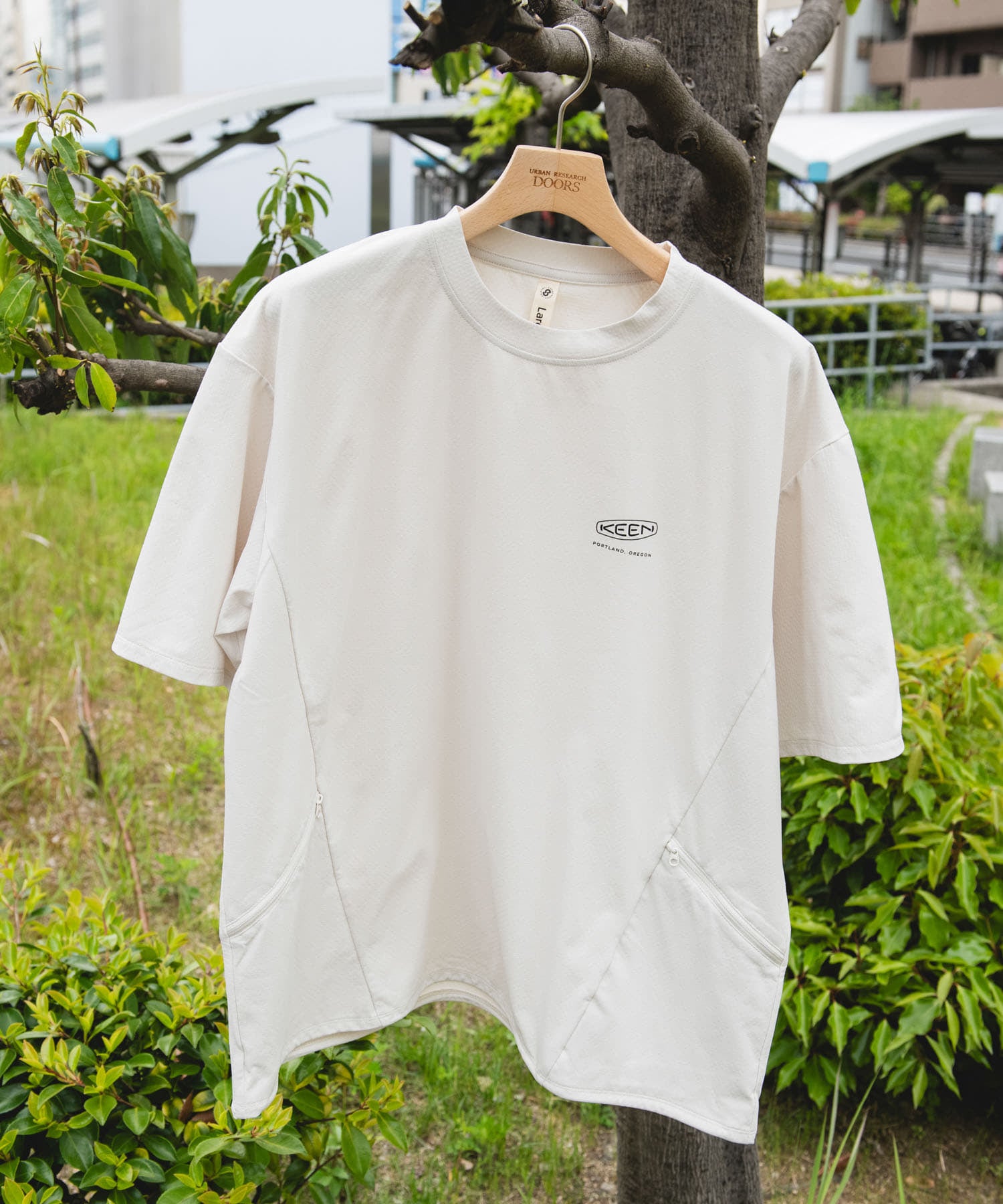 KEEN×DOORS DRY TECH LOGO T-SHIRTS / 機能短袖T恤