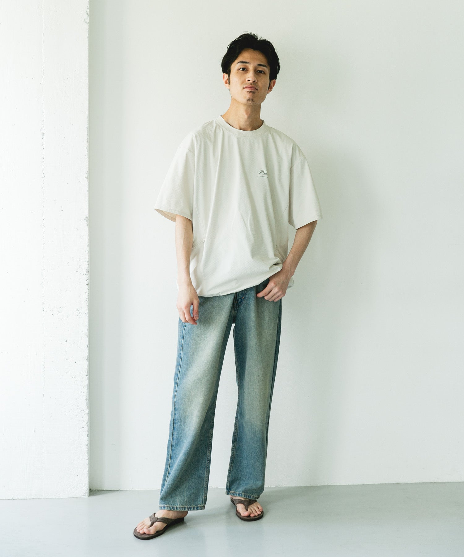 KEEN×DOORS DRY TECH LOGO T-SHIRTS / 機能短袖T恤