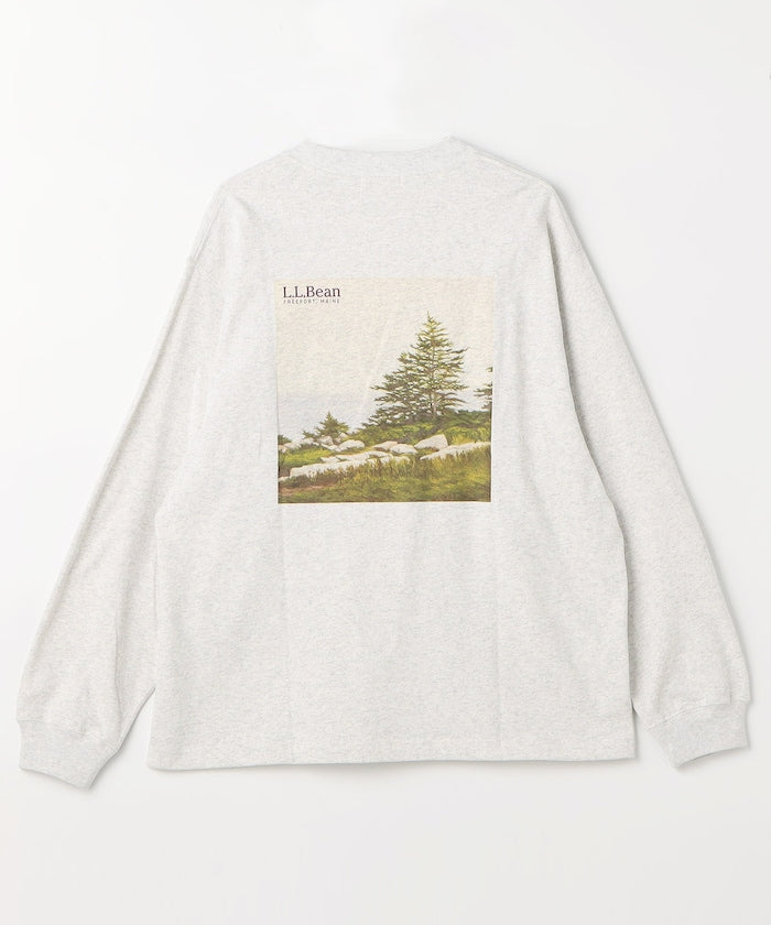 L.L.Bean Beg August - Mid August / 限定印花 長袖T恤