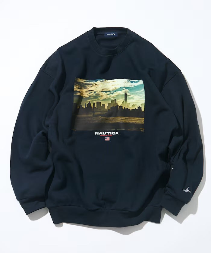 NAUTICA × 小浪次郎/攝影師聯名 圓領衫 1(日本聯名限定)