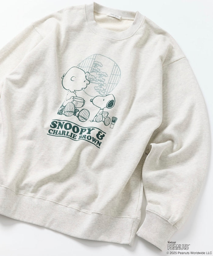 PEANUTS x FREAK’S STROE / 抹茶主題 圓領衫