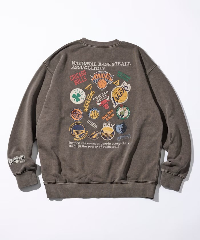 NBA × FREAK'S STORE / 多隊伍背印Logo 圓領衫(日本聯名限定)