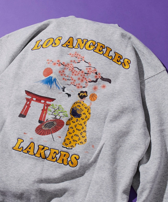 NBA x FREAK’S STORE / 日本圖騰 圓領衫