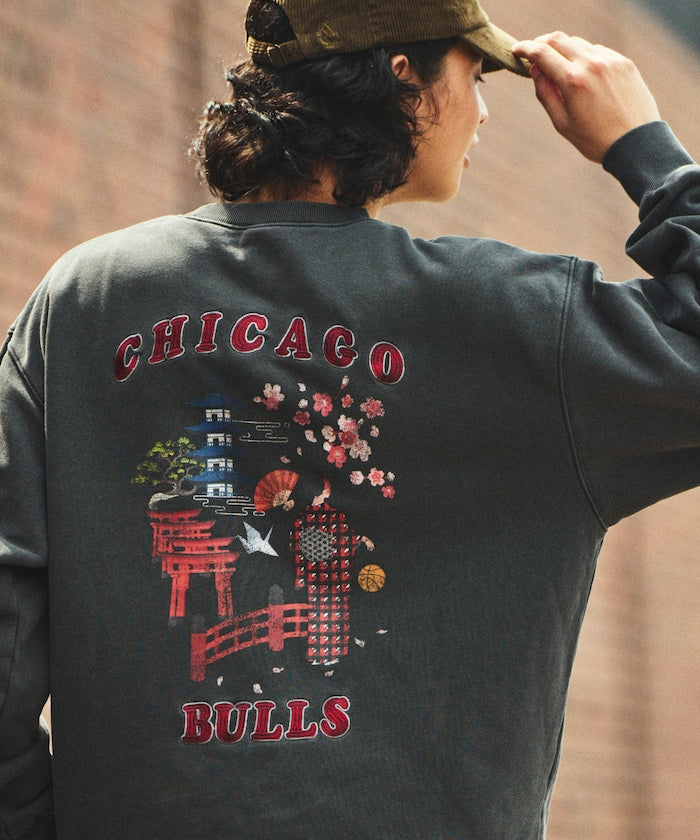 NBA x FREAK’S STORE / 日本圖騰 圓領衫