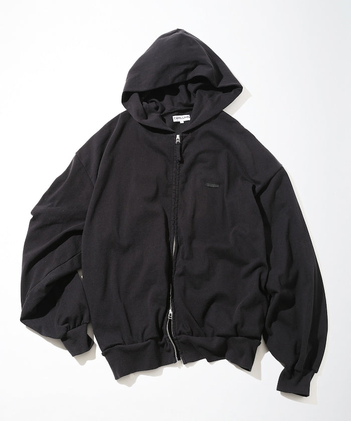 CAHLUMN Heavy Weight Jersey Thermal Lined Zip Hoodie / 重磅棉質針織加厚內襯拉鍊連帽外套