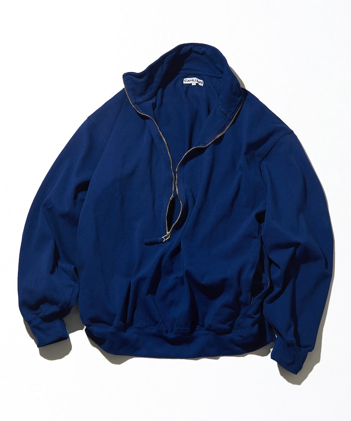 CAHLUMN Heavy Weight Jersey 3/4-Zip Cadet Collar Shirt / 半開襟衫
