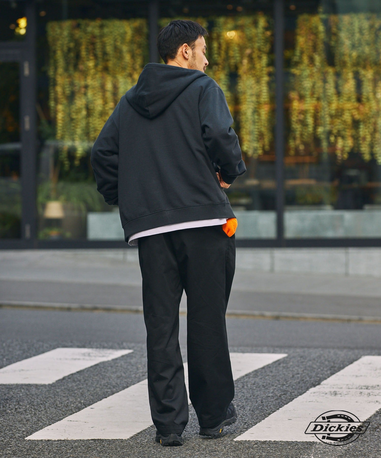DICKIES / 別注 TC 斜紋 雙摺 直筒長褲