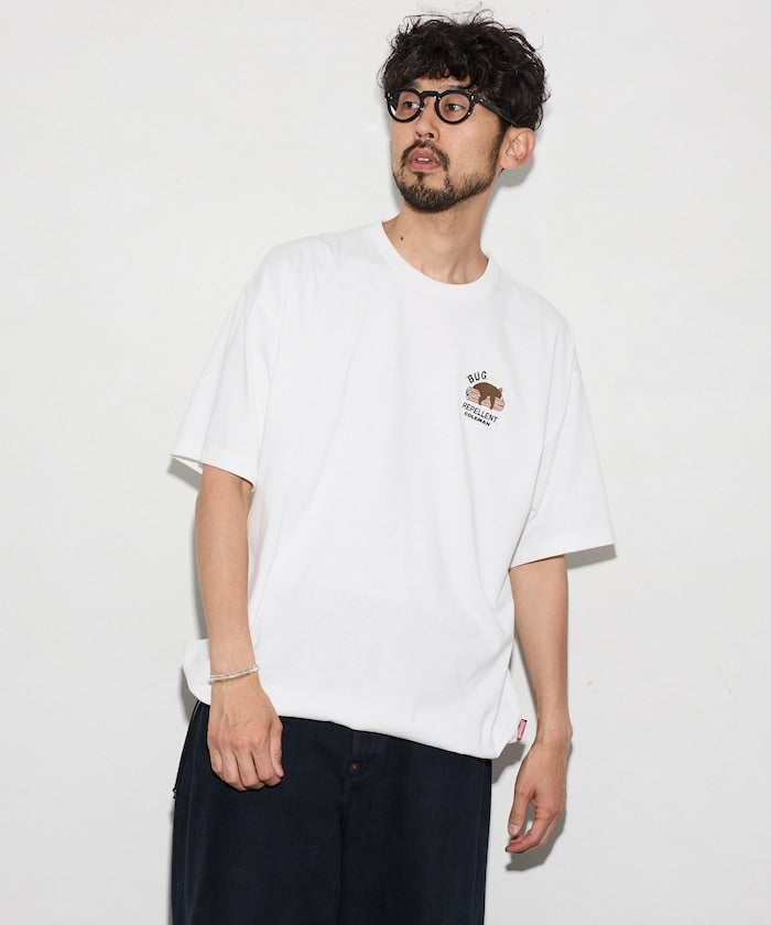 Coleman × FREAK'S STORE / 防蟲機能 抽繩短袖T恤