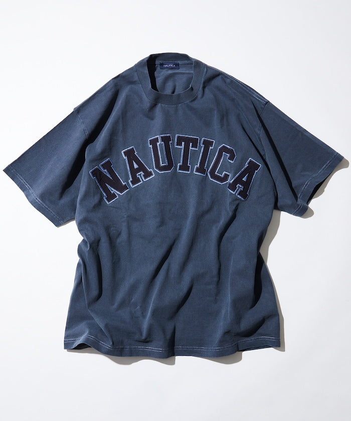 NAUTICA Pigment Dyed Arch Logo S/S Tee / 仿舊 短袖T恤 現貨