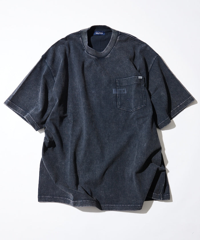 NAUTICA Bleach Washed Hidden Logo S/S PKT Tee / 水洗 口袋 短袖T恤 現貨
