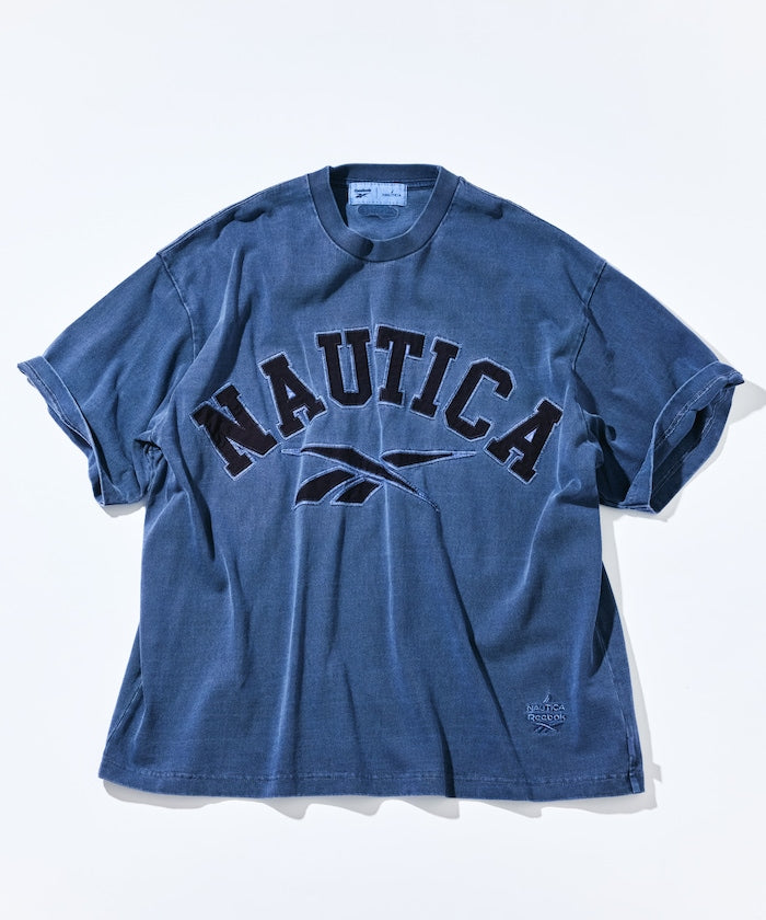 NAUTICA JP x Reebok / 聯名弧形標誌 水洗 短袖T恤