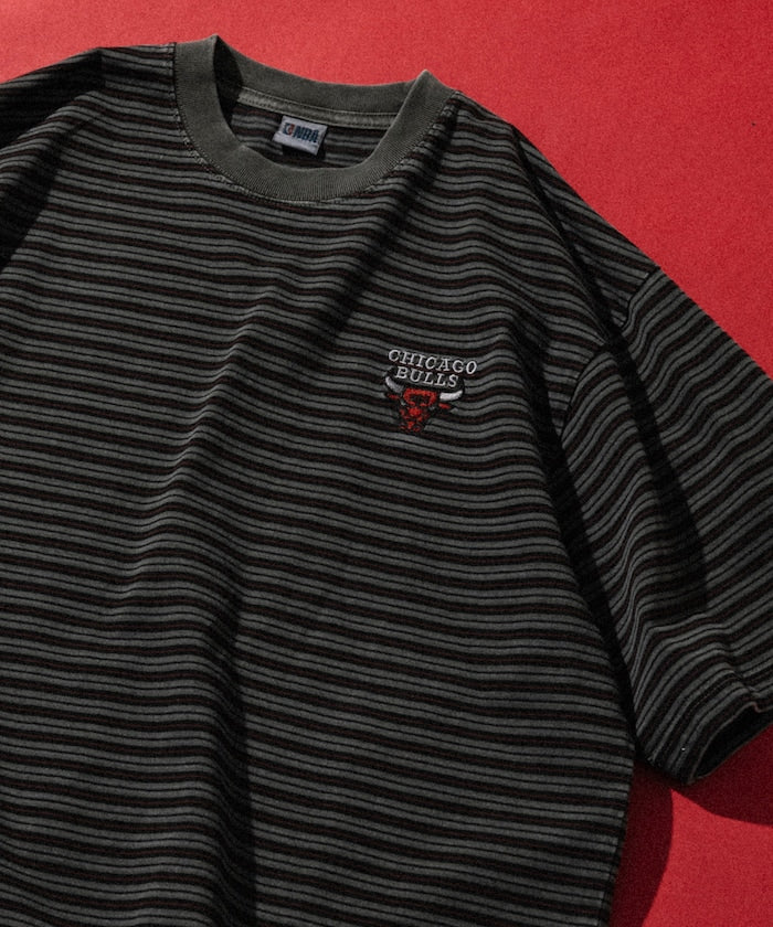 NBA 別注 / 多色條紋 短袖T恤 現貨