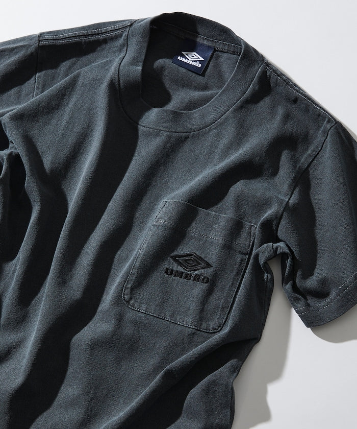 UMBRO / 別注仿舊 口袋 短袖T恤