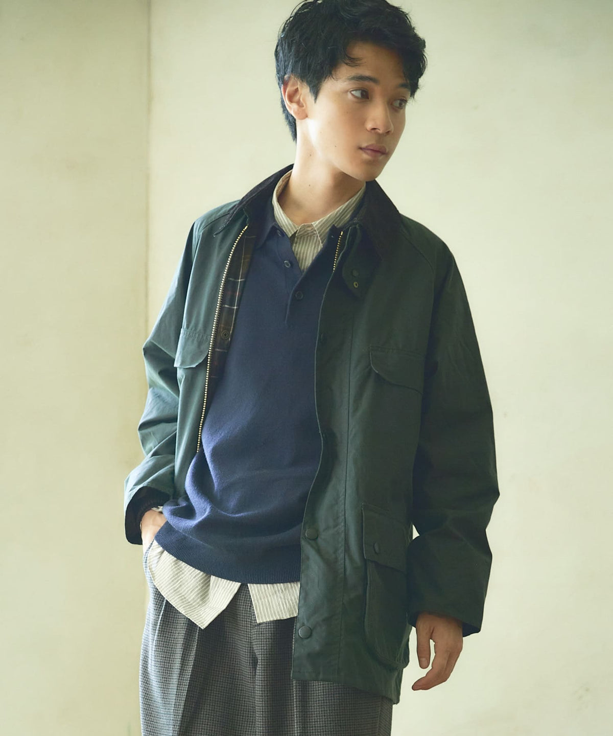 Barbour x Doors / SUGARLUMP BEDALE 上蠟獵裝外套