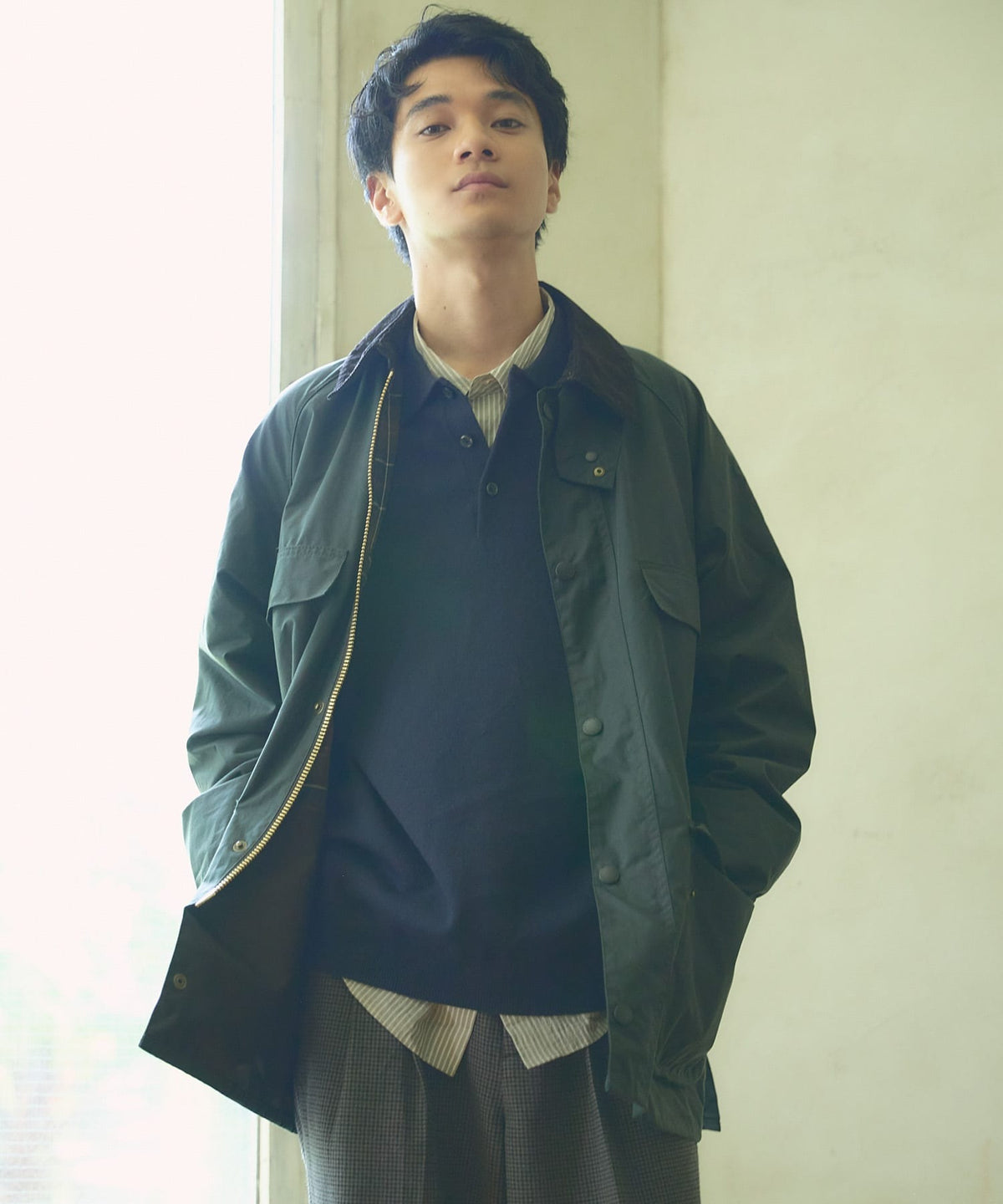 Barbour x Doors / SUGARLUMP BEDALE 上蠟獵裝外套