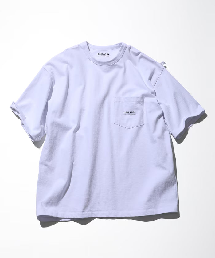 CAHLUMN Heavy Weight Jersey S/S Pocket Tee / 重磅棉質短袖口袋T恤