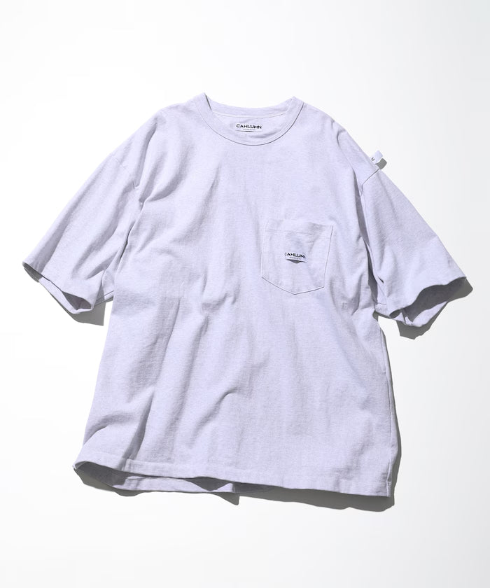 CAHLUMN Heavy Weight Jersey S/S Pocket Tee / 重磅棉質短袖口袋T恤