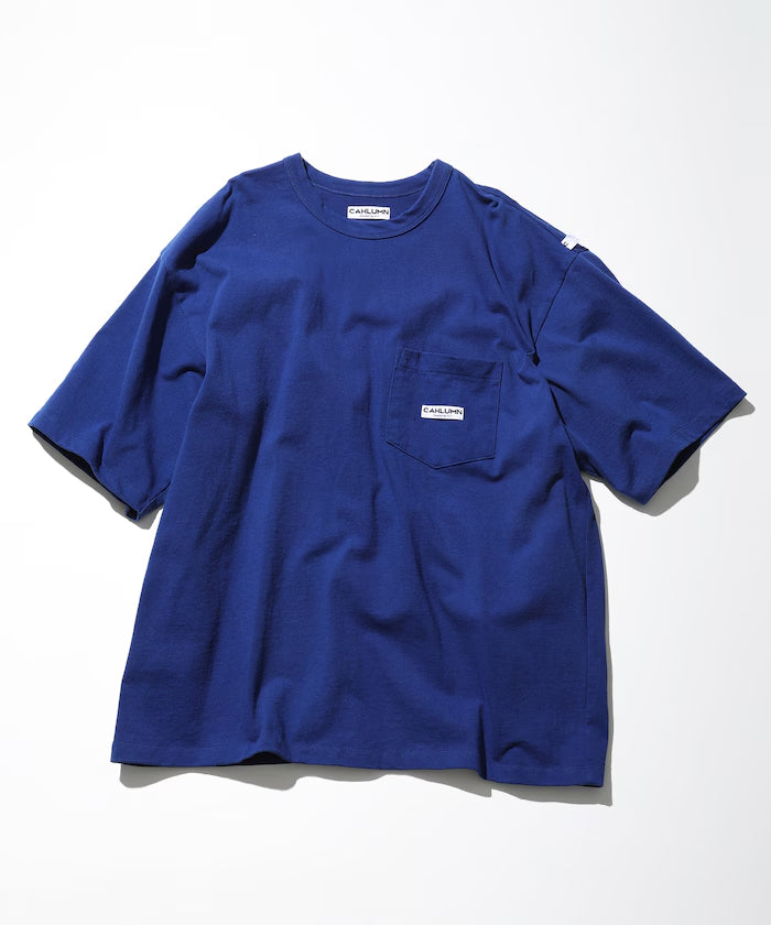 CAHLUMN Heavy Weight Jersey S/S Pocket Tee / 重磅棉質短袖口袋T恤