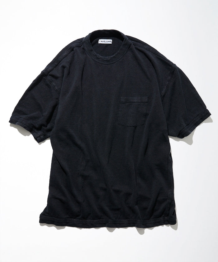 CAHLUMN French Linen Pocket T-Shirt / 亞麻 口袋 短袖T恤