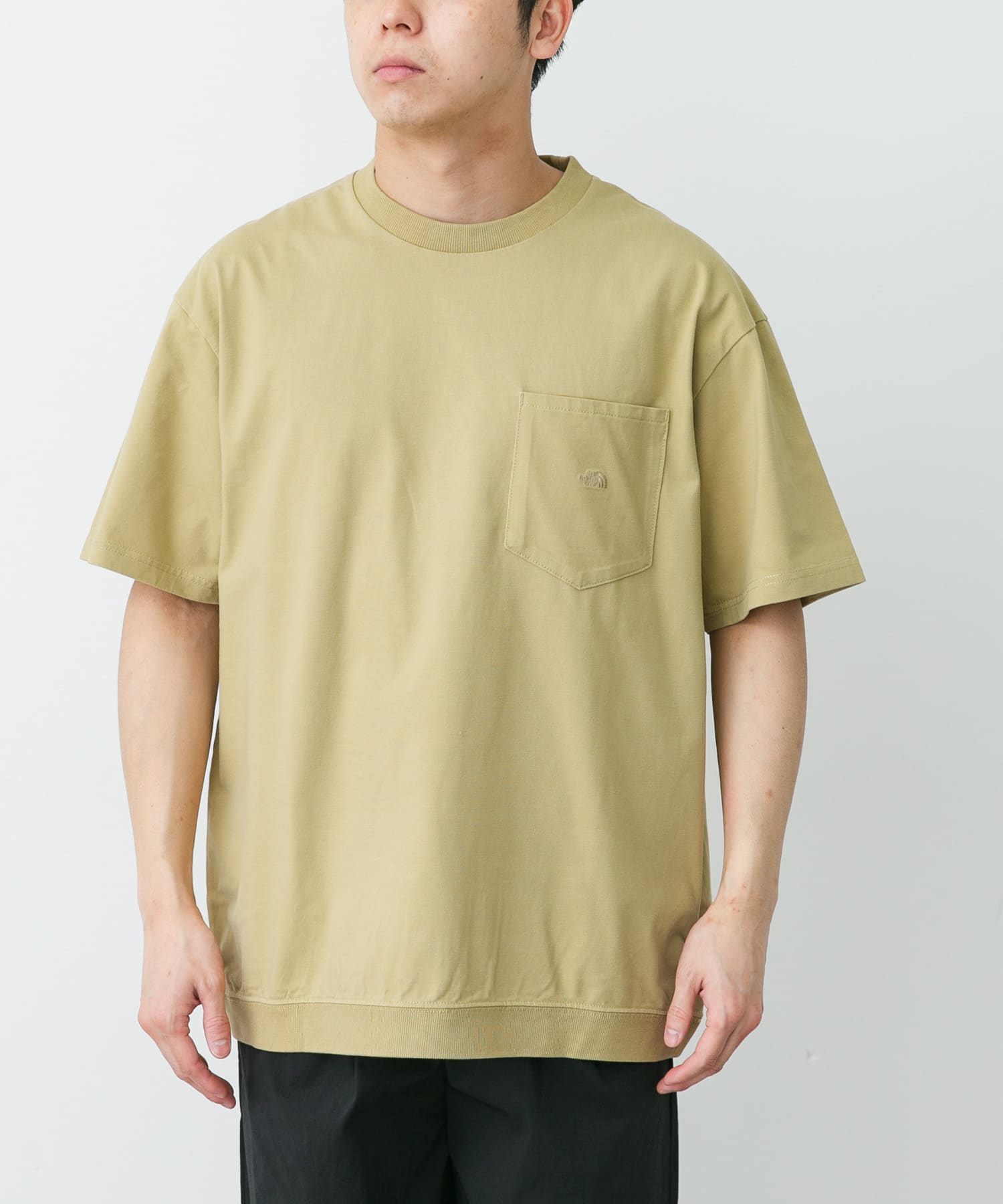THE NORTH FACE PURPLE LABEL HIGH BULKY POCKET T-SHIRTS / 高磅數立體口袋短袖T恤