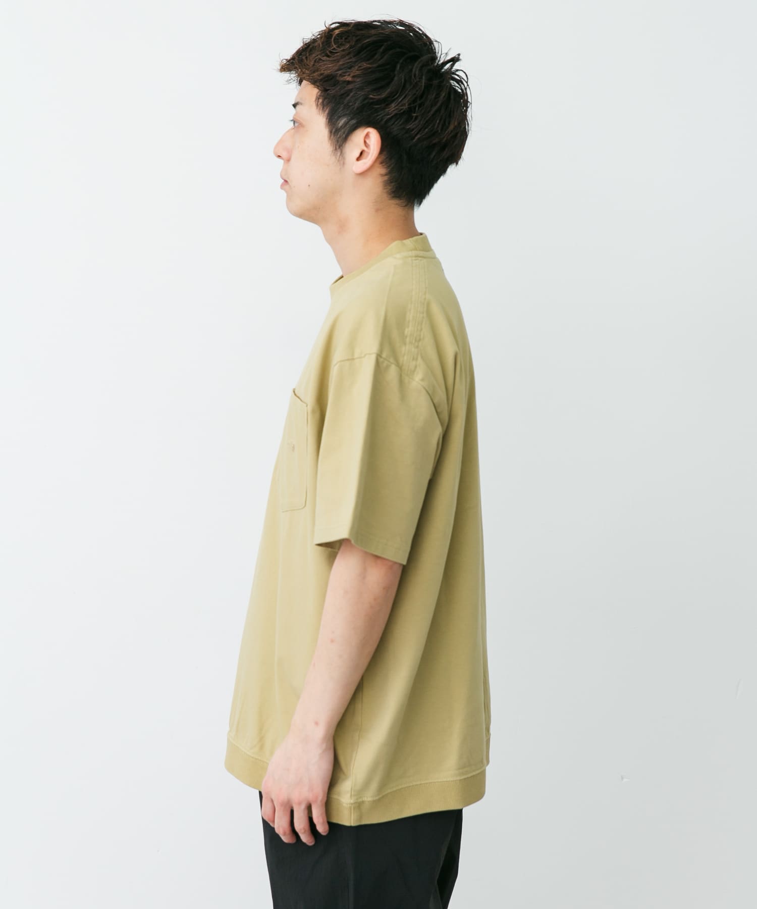 THE NORTH FACE PURPLE LABEL HIGH BULKY POCKET T-SHIRTS / 高磅數立體口袋短袖T恤