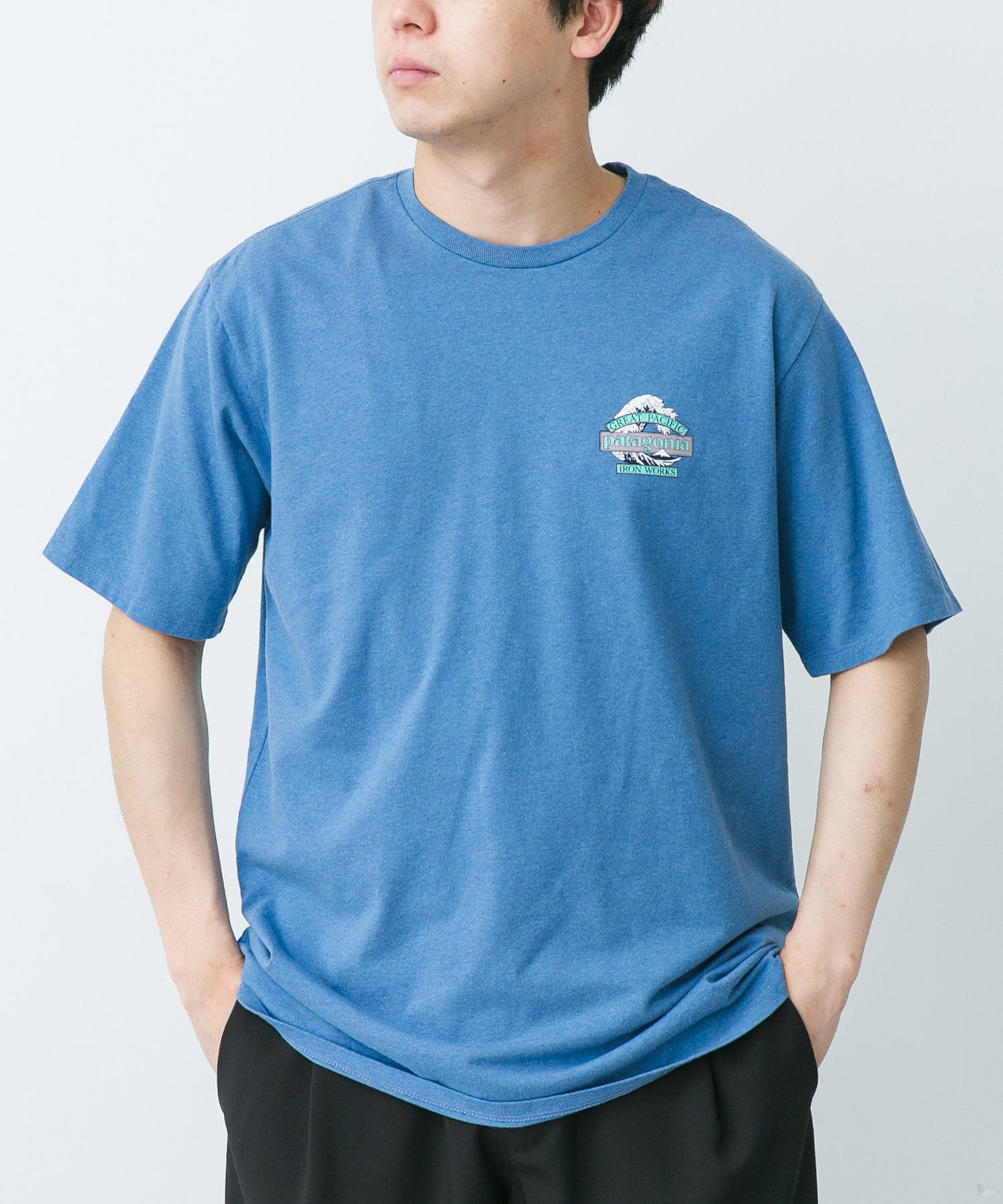 Patagonia GREAT WAVES RE-T-SHIRTS / 波紋 重磅純棉 短袖t恤