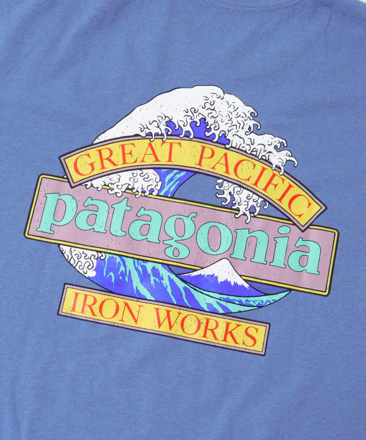 Patagonia GREAT WAVES RE-T-SHIRTS / 波紋 重磅純棉 短袖t恤