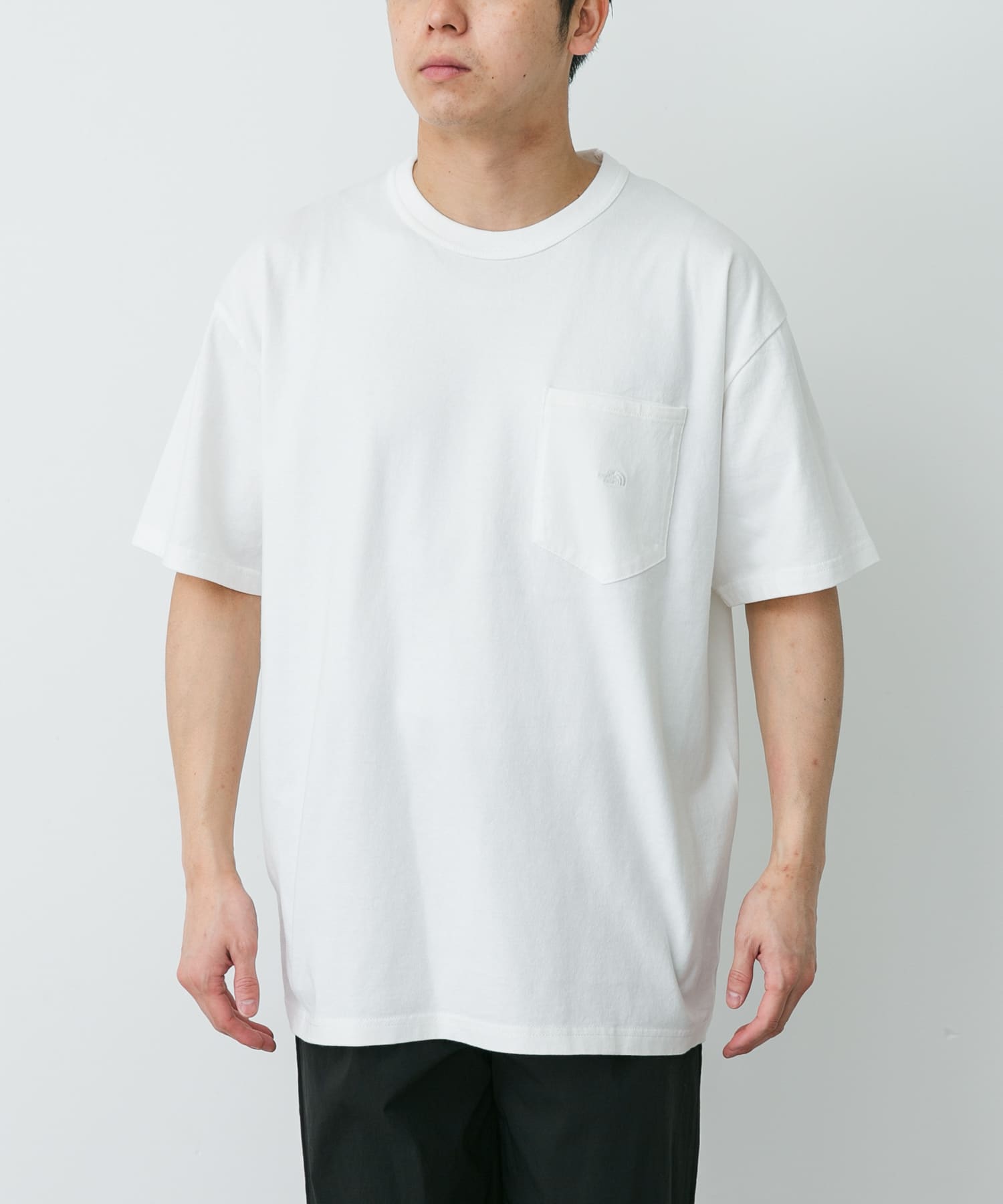 THE NORTH FACE PURPLE LABEL 8OZ FIELD POCKET T-SHIRTS / 厚磅結構口袋短袖T恤