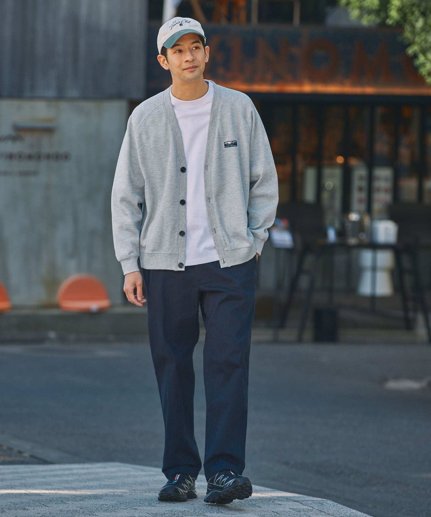 THE CRAFT CREW PRODUCTS / 立體 插肩袖 開襟衫