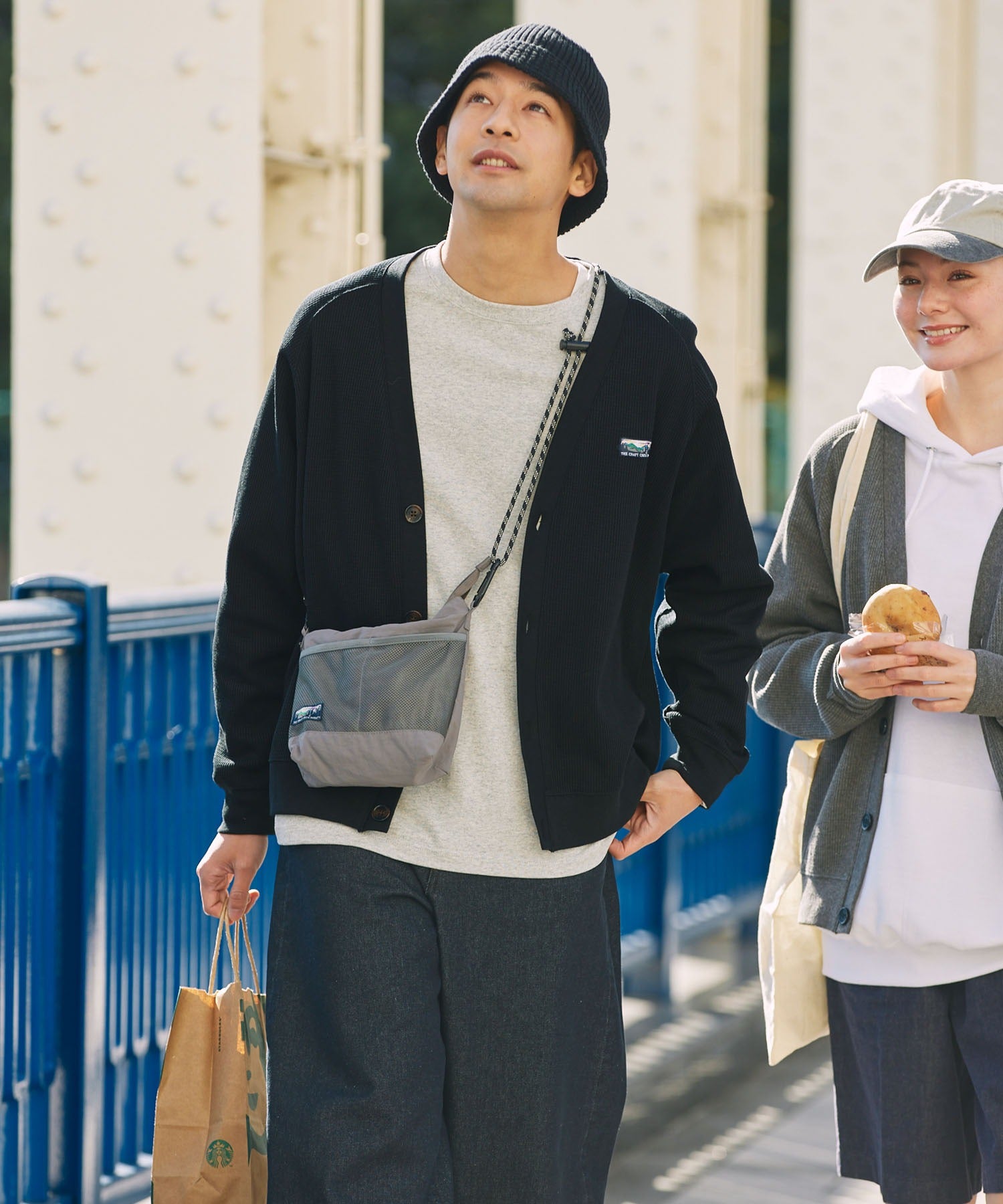 THE CRAFT CREW PRODUCTS / 立體 插肩袖 開襟衫