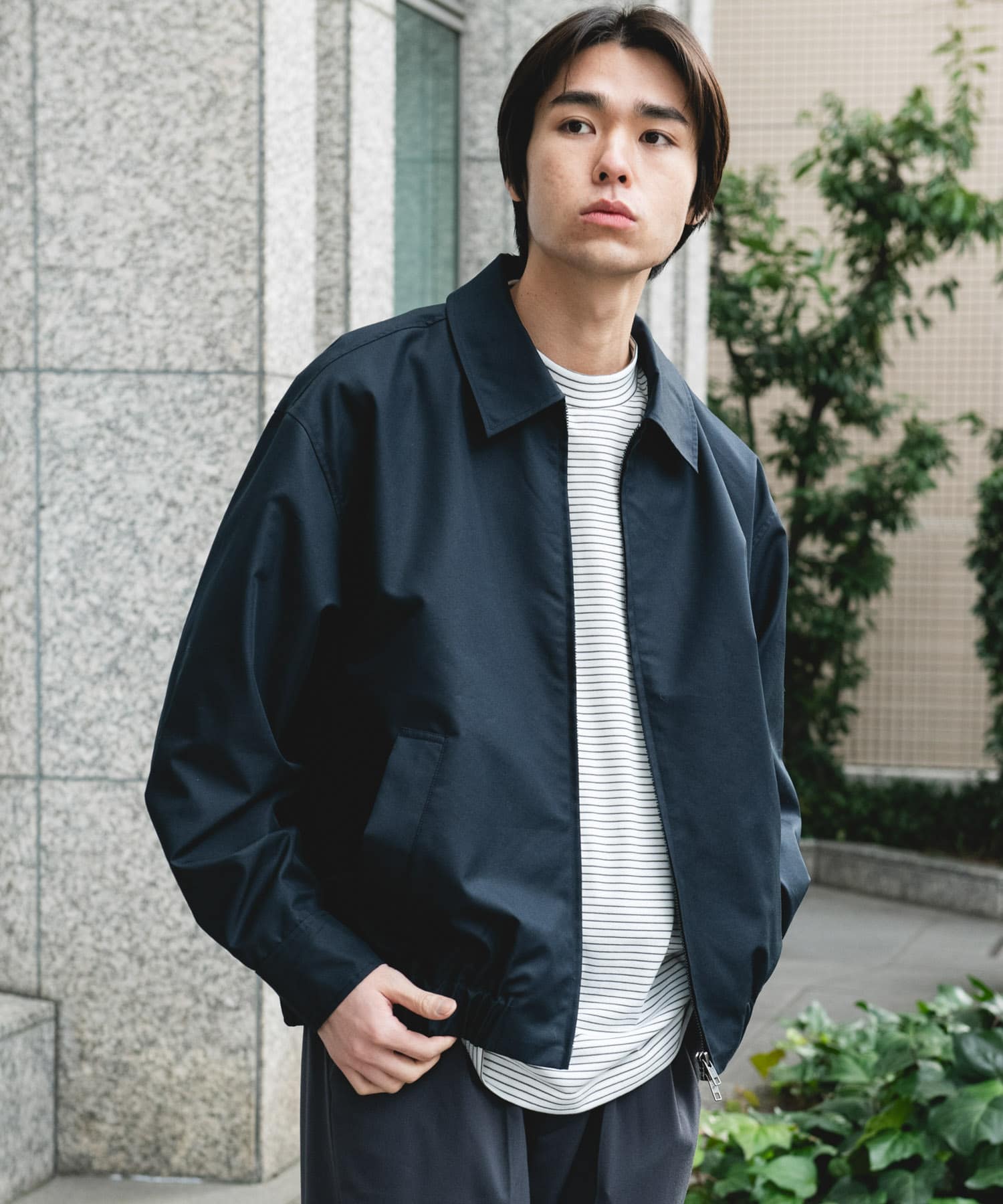 URBAN RESEARCH / 下擺鬆緊 短版外套