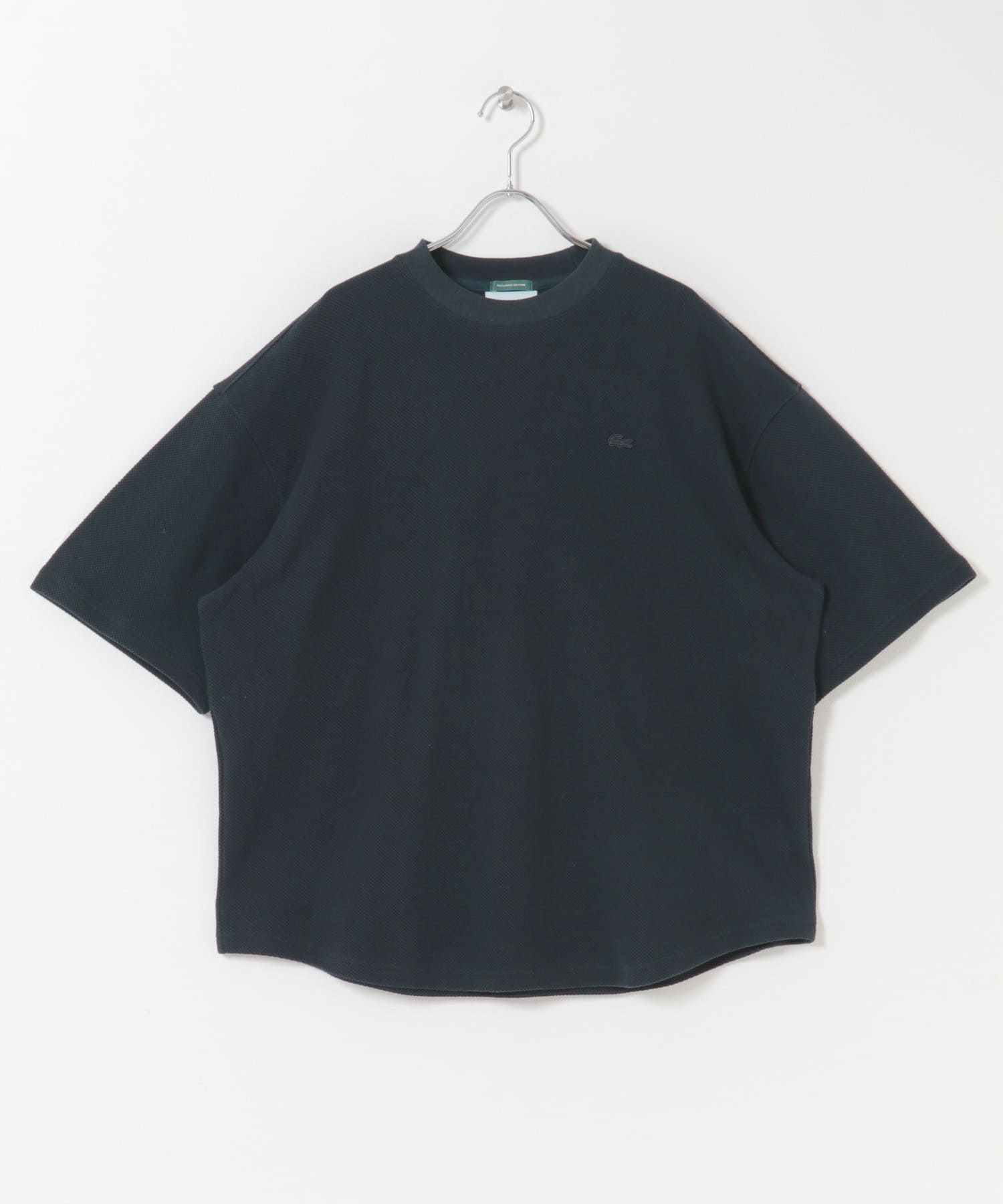 LACOSTE×DOORS THICK PIQUE ROUND SHORT-SLEEVE / 厚磅鹿子布圓領短袖T恤