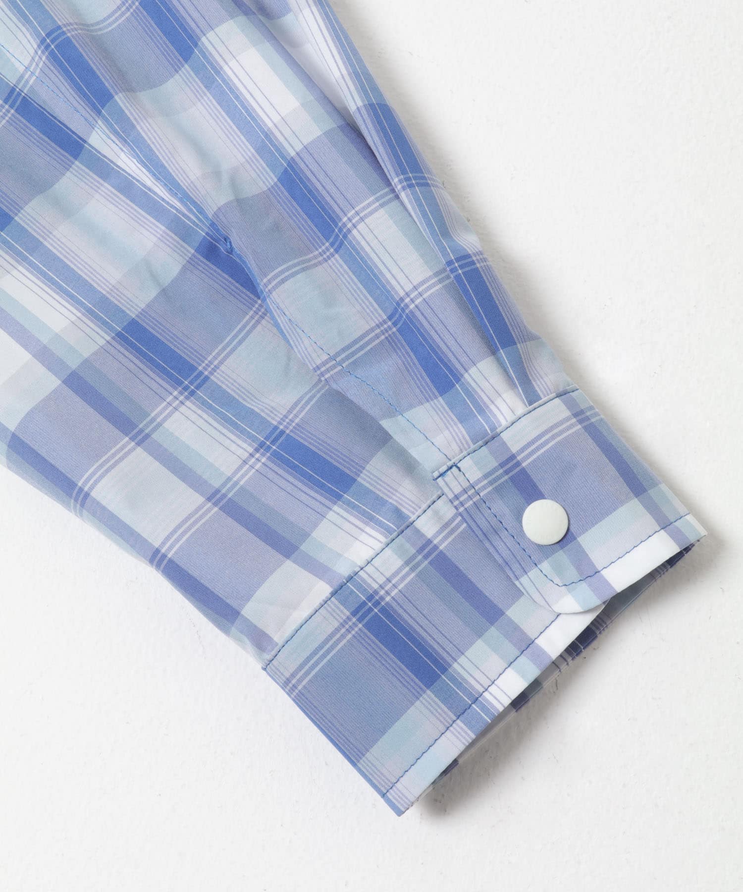 Snow Peak Snow Peak Apparel FADE CHECK BREEZY SHIRTS / 淡色漸層格紋透氣襯衫