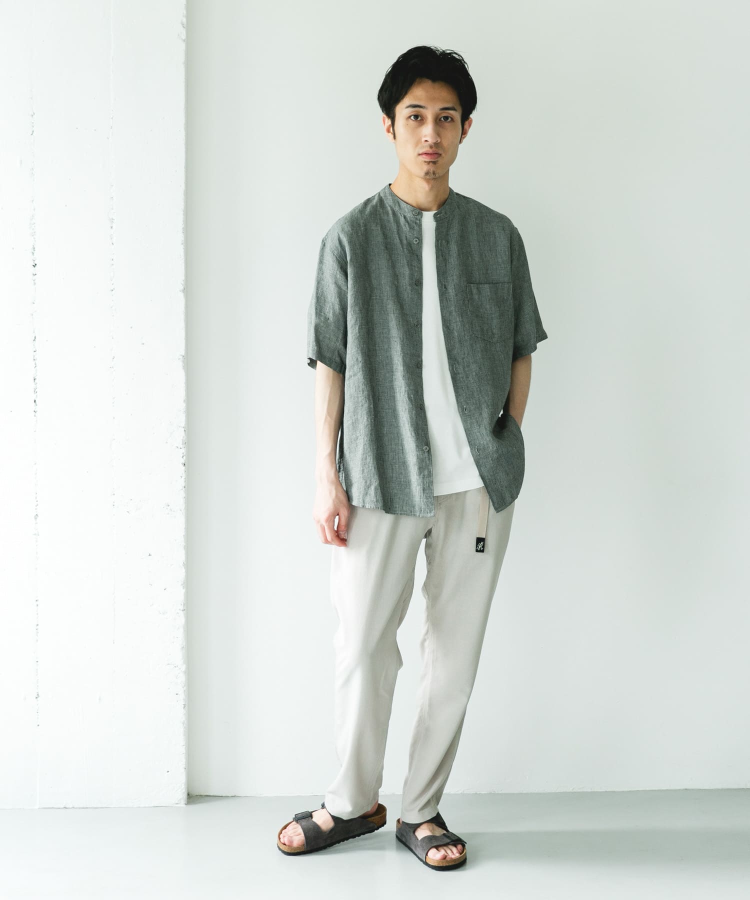 Gramicci for DOORS Linen Like Trouser / 別注亞麻感錐形長褲