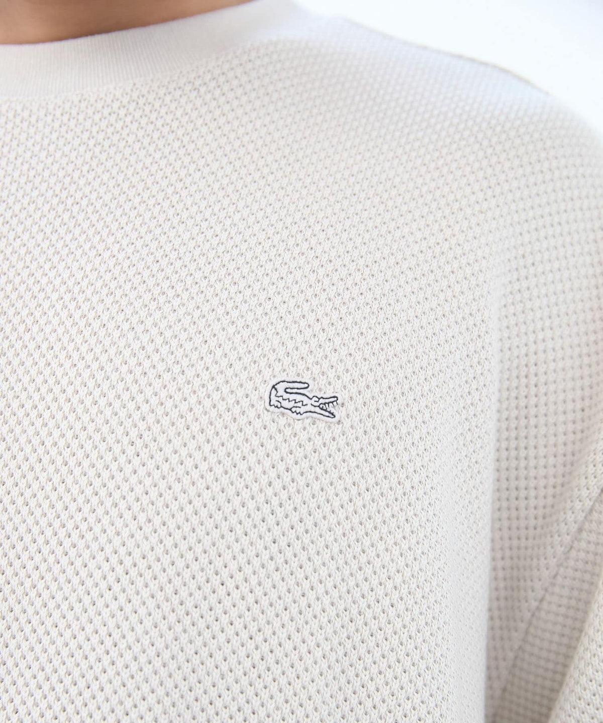 LACOSTE × DOORS / 重磅網眼布長袖T恤(日本聯名限定)