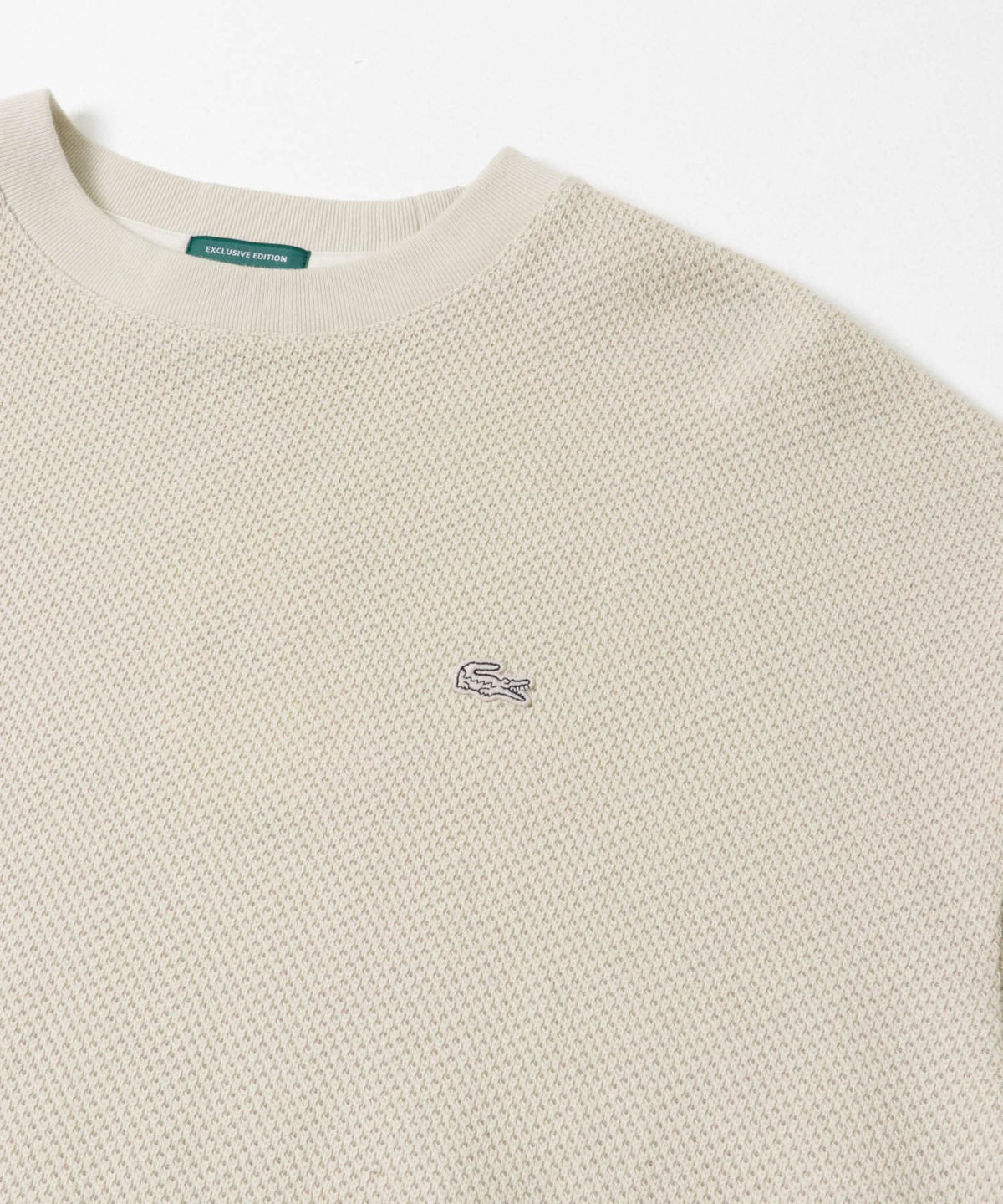 LACOSTE × DOORS / 重磅網眼布長袖T恤(日本聯名限定)